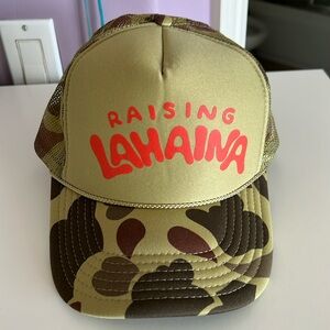Raising Lahaina trucker hat